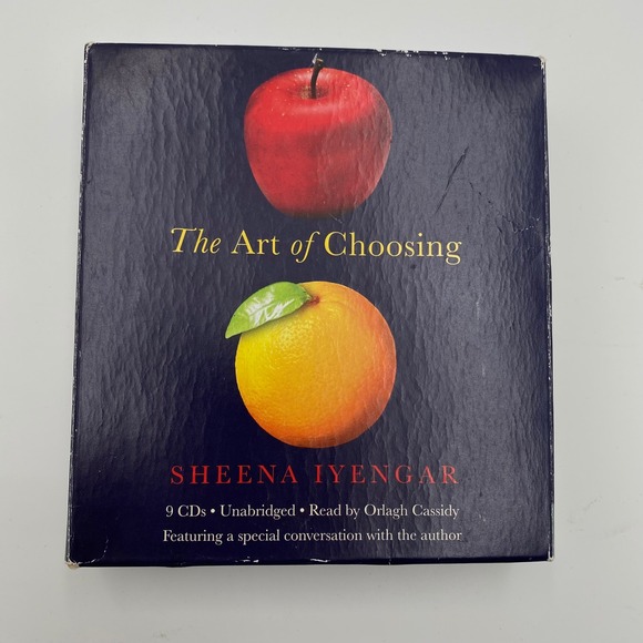 The Art of Choosing by Sheena Iyengar 9 CDs Unabridged Audiobook - Picture 1 of 5